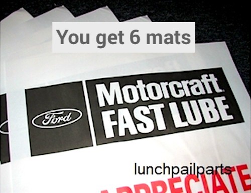 Mint ford dealership mats - mint, svt